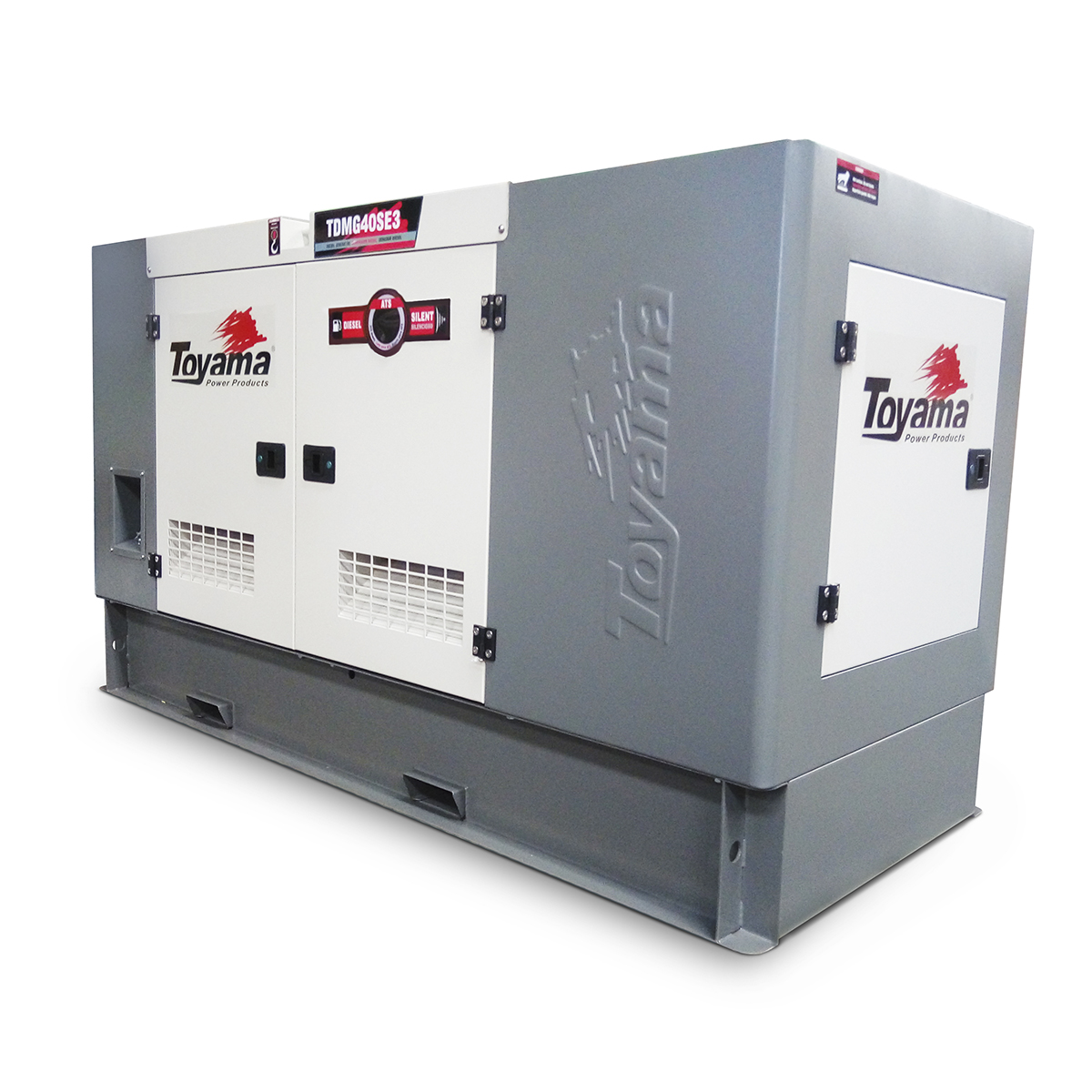 Gerador de Energia a Diesel Trifásico 380 V 35 kVA TDMG40SE3-380 - Toyama 254-013