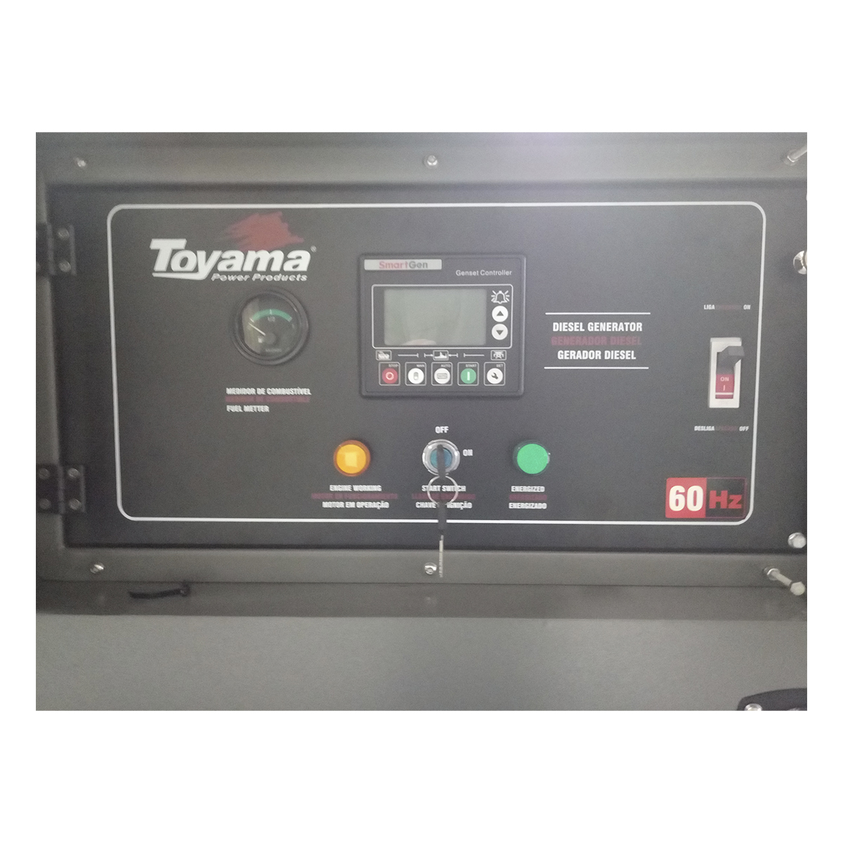 Gerador de Energia a Diesel Trifásico 380 V 35 kVA TDMG40SE3-380 - Toyama 254-013 - Imagem 2
