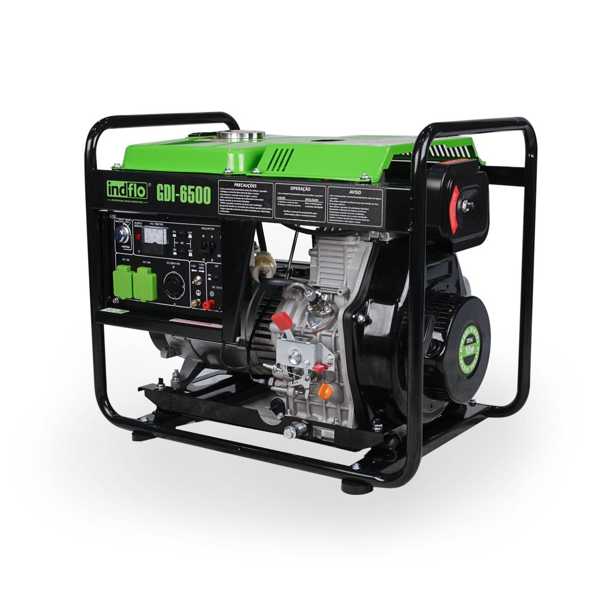 Indflo Gerador a Diesel 5KVA GDI-6500